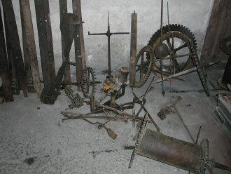 orologio meccanico del campanile di craveggia