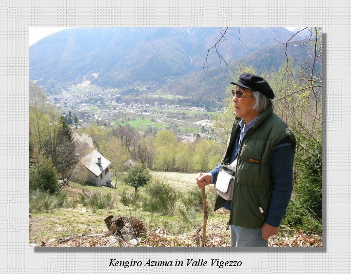 Kengiro Azuma in Valle Vigezzo